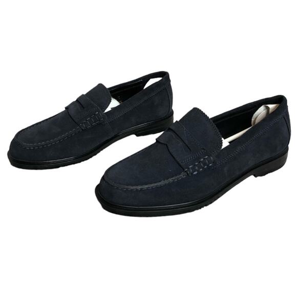 NWOB Coach Mens Suede Claremont Penny Loafer Size 8D - Picture 1 of 9